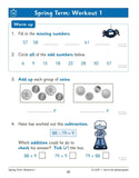 KS1 Year 2 Maths and English 10-Minute Weekly Workouts with Answer CGP