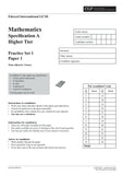 Edexcel International GCSE Maths Practice Papers Higher Level CGP