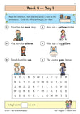 KS1 Year 1 English Daily Practice Books Spring Summer and Autumn Terms CGP