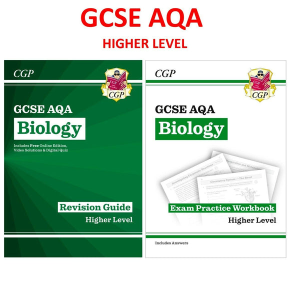 Grade 9-1 GCSE Biology  AQA Revision-Exam Practice Workbook Higher with Answer