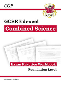 GCSE Combined Science Edexcel Exam Practice Workbook-Foundation with Answer 2022