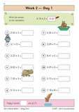 KS2 Year 6 Mental Maths Daily Practice Book Spring Term with Answer CGP