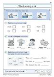 KS1 Year 1 English Targeted Question Book Grammar Punct Spelling with Answer CGP