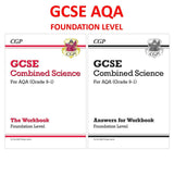 Grade 9-1 GCSE Combined Science AQA Workbook and Answer FOUNDATION CGP