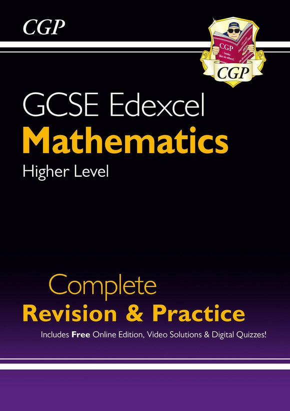 GCSE Maths Edexcel Complete Revision and Practice HIGHER LEVEL CGP