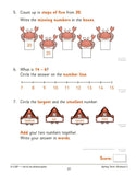 KS1 Year 1 Maths 10 Minute Weekly Workouts included Answer CGP