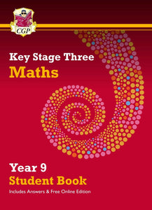 KS3 Year 9 Maths Student BooK with Answer CGP