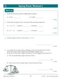 KS3 Year 9 Maths 10-Minute Weekly Workouts with Answer CGP