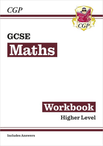 New GCSE Maths Workbook Higher Level with Answer KS4 CGP 2022