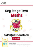 KS2 Maths and English SATS Year 6 Question Books STRETCH with Answer CGP