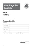 KS2 English SATS Practice Papers Pack 4 with Answers Ages 7-11 Key Stage 2 CGP