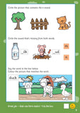 KS1 Ages 4-5 Reception Level Phonics Home Learning Activity Book CGP