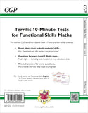 Functional Skills Maths Edexcel Level 2 - 10-Minute Tests with Answer CGP 2022