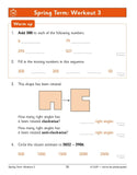 KS2 Year 4 Maths and English 10 Minute Weekly Workouts with Answer CGP