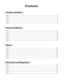 KS3 Biology Physics and Chemistry 10 Minute Tests with Answer Years 7-9 CGP