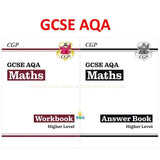 New GCSE Maths AQA Workbook and Answer Higher Level KS4 CGP