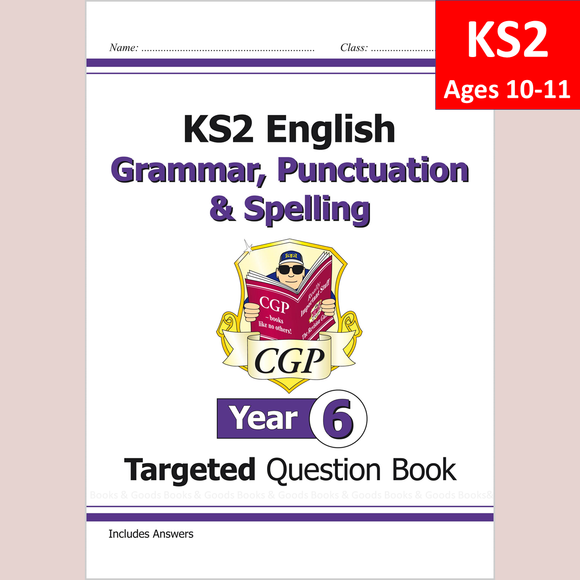 KS2 Year 6 English Targeted Question Book Grammar include Answer CGP