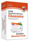 GCSE  Edexcel Combined Science Chemistry Revision Question Cards KS4 CGP