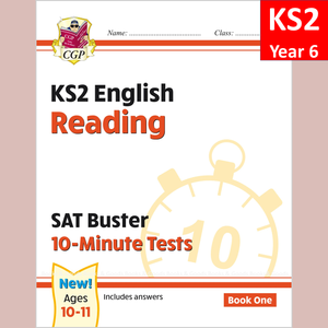 KS2 Year 6 English SAT Buster 10 Minute Tests Reading with Answer Book 1 CGP