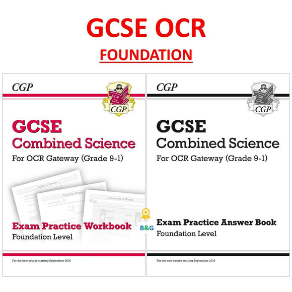 Grade 9-1 GCSE Combined Science OCR Gateway Exam Practice Workbook - Foundation