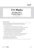 11+ Plus GL Year 6 Maths Practice Papers Ages 10-11 - Pack 2 CGP