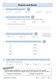 KS3 Maths Year 8 Targeted Workbook included Answer CGP