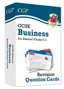 New Grade 9-1 GCSE Business Edexcel Revision Question Cards CGP