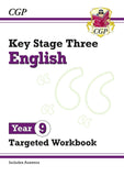 KS3 English Year 9 Targeted Workbook with Answers CGP