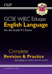 Grade 9-1 GCSE English Language WJEC Eduqas Complete Revision and Practice CGP