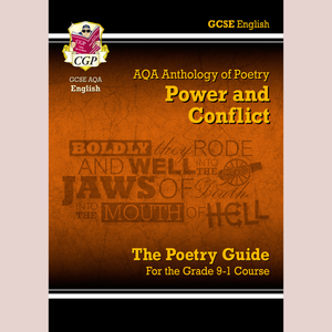 GCSE AQA English Literature Poetry: Power & Conflict Anthology Grade 9-1 Course