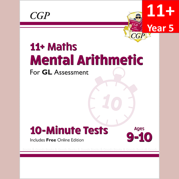 11 Plus Year 5  GL 10 Minute Tests Maths Mental Arithmetic with Answer CGP