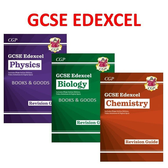 New GCSE Physics Chemistry Biology Edexcel Revision Guide KS4 Science CGP 2022