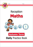 Reception Ages 4-5 Maths Daily Practice Books AUTUMN SPRING SUMMER with ANSWERS