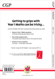 NEW KS1 Maths Year 1 Targeted Question Book with Answer CGP