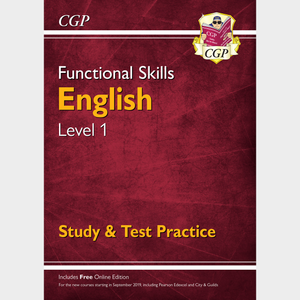 Functional Skills English Level 1 Study and Test Practice CGP