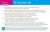 GCSE Grade 9-1 English Shakespeare - Romeo & Juliet Revision Question Cards CGP