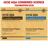 Grade 9-1 GCSE Combined Science AQA Practice Papers: Foundation Pack 1 and 2 CGP