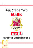 New KS2 SATS Year 5 Maths English Science Targeted Question Book with Answer CGP