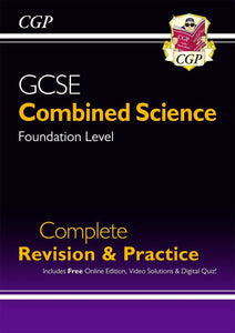 GCSE Combined Science Foundation Level Complete Revision & Practice KS4 CGP 2021