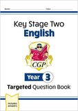 KS2 Year 3 Maths English Handwriting Targeted Question Books with Answer CGP