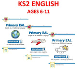 KS2 Primary EAL English Books Bundle For Ages 6-11 Workbooks 1, 2 & 3 CGP