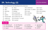 Grade 9-1 GCSE AQA German Vocabulary and Grammar Translation Revision Cards CGP