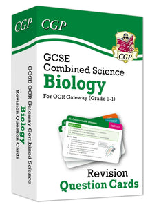 GCSE Combined Science Biology OCR Gateway Revision Question Cards CGP