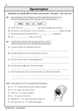 KS3 Years 7-9 Spelling Punctuation and Grammar Workbook with Answer CGP