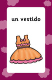 New KS1 Ages 5-7 Spanish Vocabulary Flashcards CGP