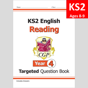 KS2 Year 4 English Targeted Question Book Reading with Answer CGP