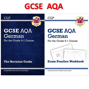 GCSE  Grade 9-1 German AQA Revision Guide & Exam Practice Workbook with Answer