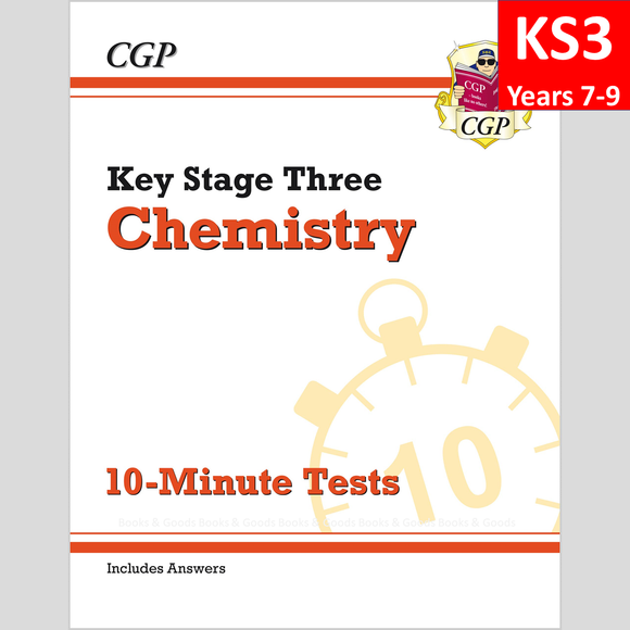 KS3 Years 7-9 Chemistry 10 Minute Tests with answer CGP