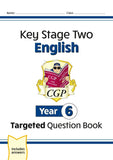 KS2 Year 6 Maths and English Targeted Question Books with Answers CGP