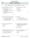 Grade 9-1 GCSE AQA Biology Physics & Chemistry 10-Minutes Test with Answer CGP